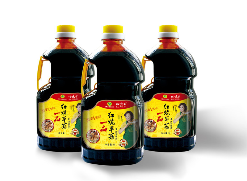 酱油不干胶标签